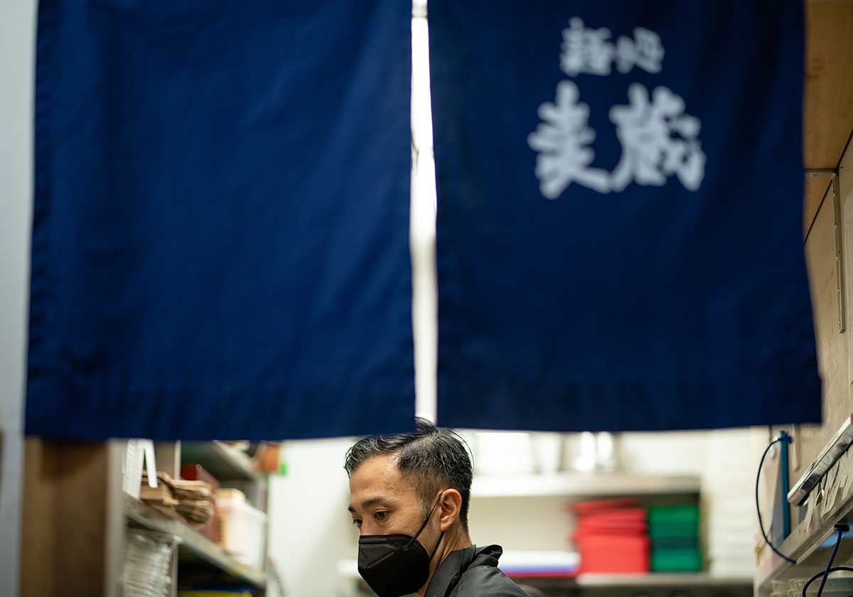 入社1年目 Udon Mugizo San Francisco店 Takuya Inagaki
