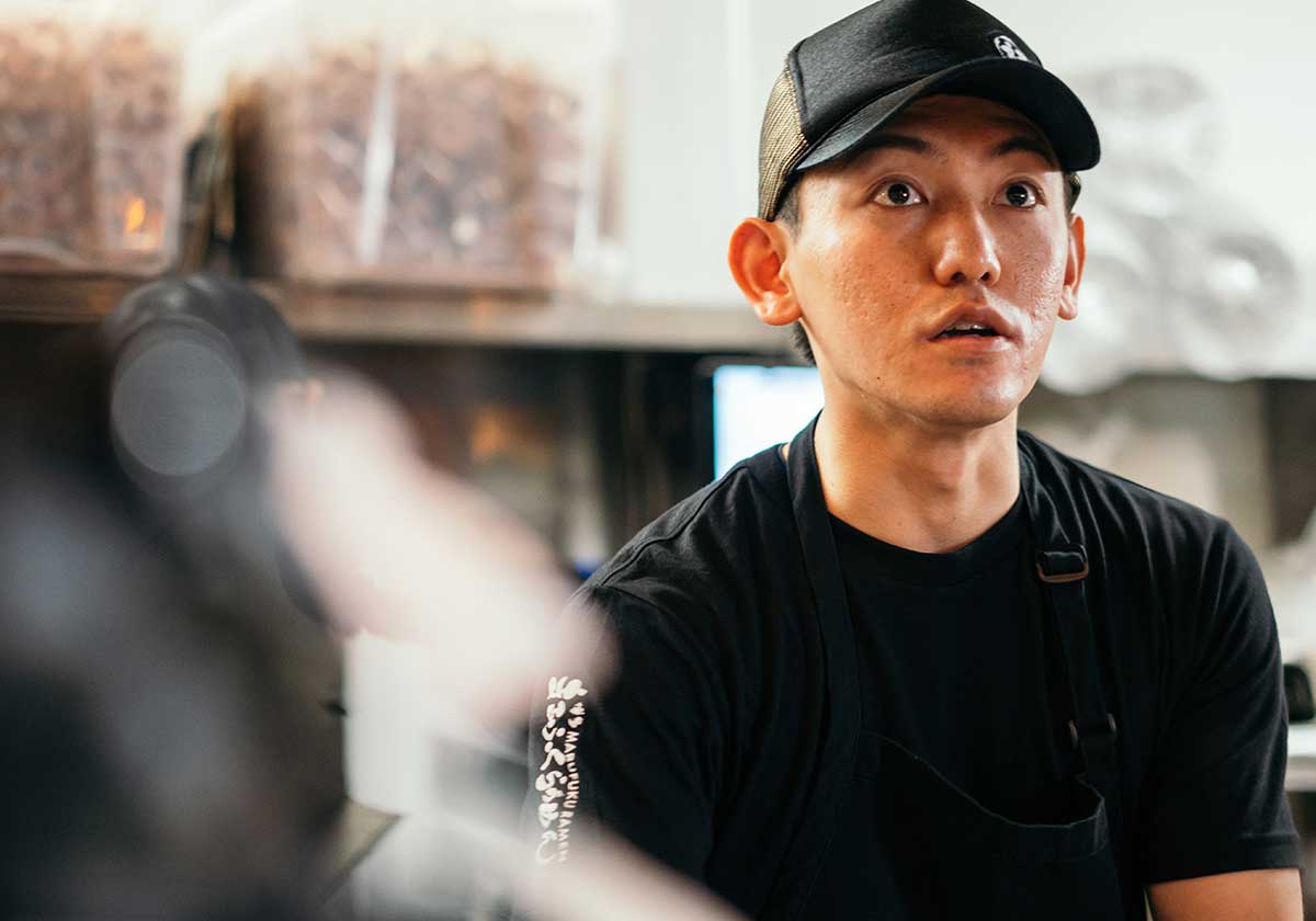 入社3年目 ラーメンMARUFUKU Oakland店 Yoshitaka Tateyama